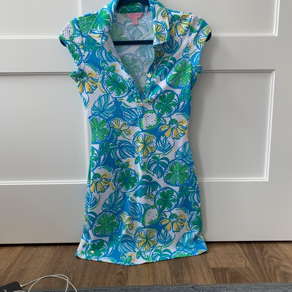 EUC LILLY PULITZER POLO DRESS | SIZE XS